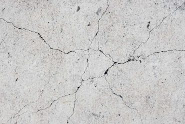 cracked concrete